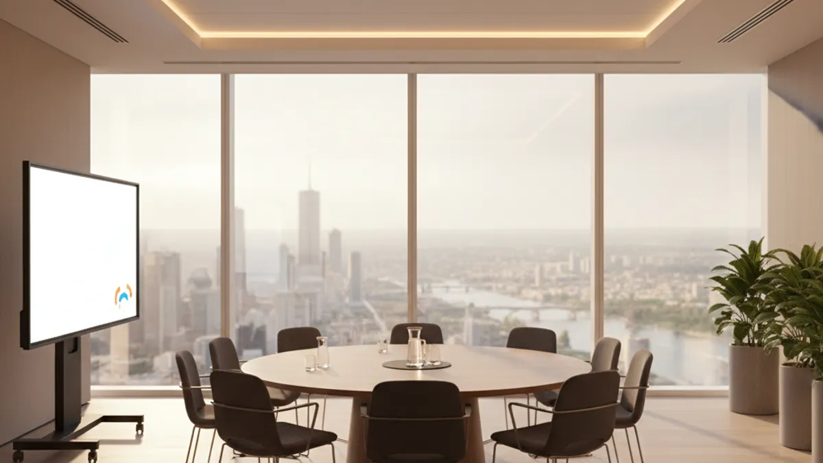 チームコラボレーションの会議室