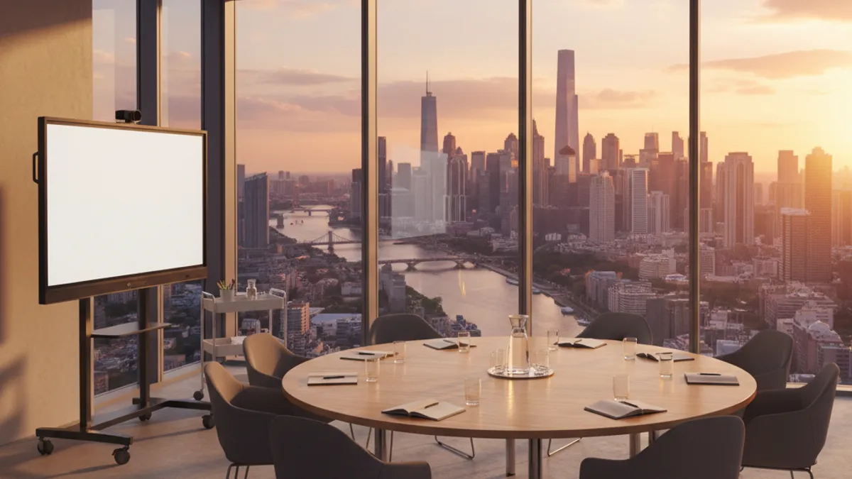 チームコラボレーションの会議室