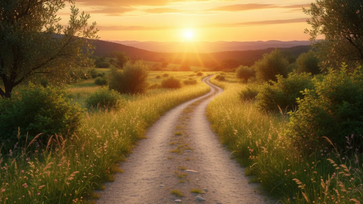 キャリアの成長と新しい始まりを象徴する風景